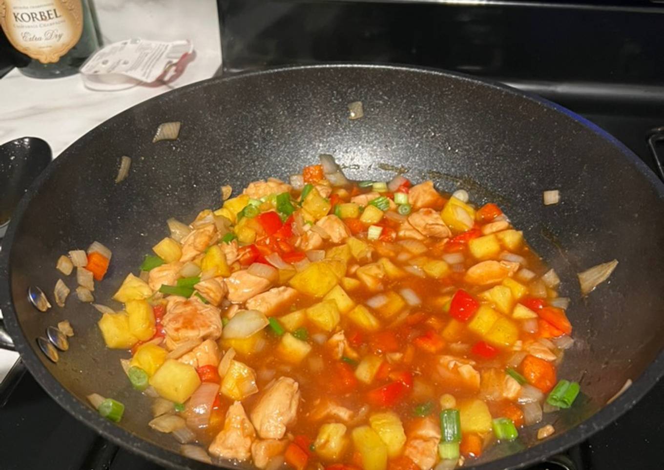 Pineapple Chicken Stir Fry