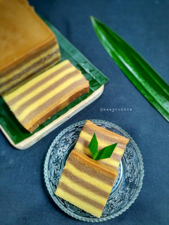 Foto resep Kue Lapis Tepung Beras Labu Kuning