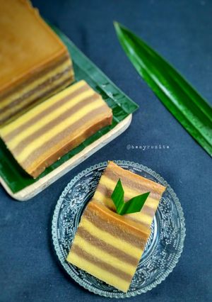 Foto resep Kue Lapis Tepung Beras Labu Kuning