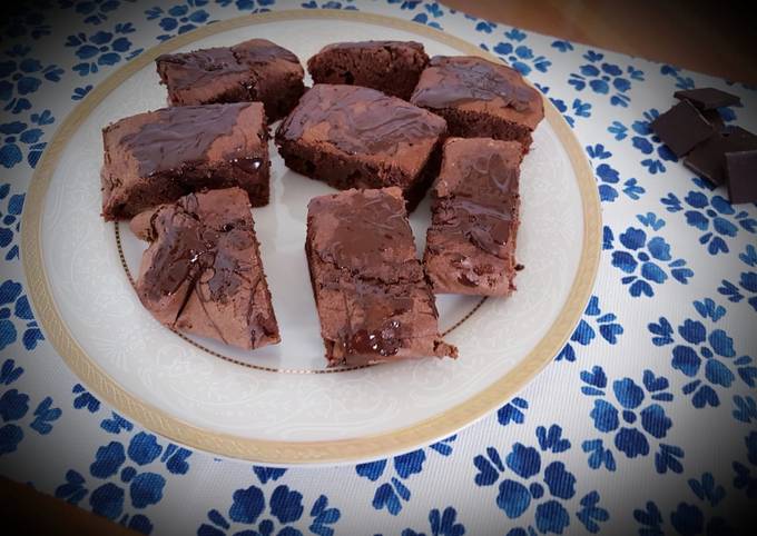 Brownies pera e cioccolato, senza zucchero