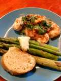 Baked shrimp scampi