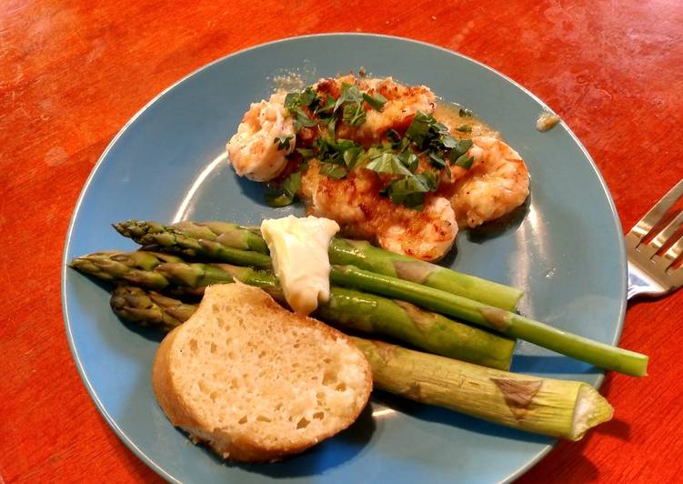 Recipe: Appetizing Baked shrimp scampi