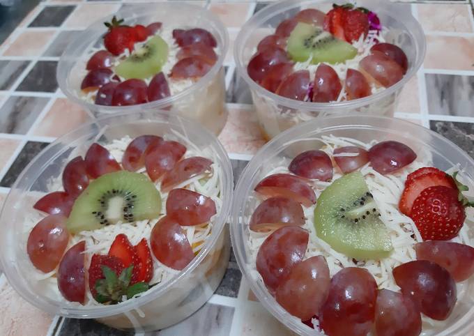 Resep salad buah segar,  lezat dan enak