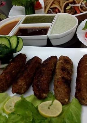 A picture of Seekh kabab.
