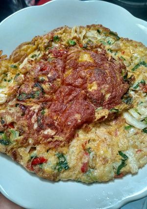 Foto resep Telor dadar kol
