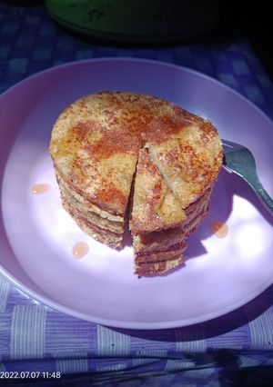Foto resep Pancake Banana Oat #no sugar - no flour (😁 diet)
