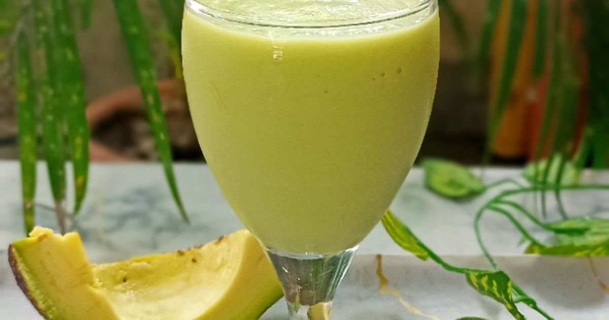 Jus Susu Kedelai dan Alpukat