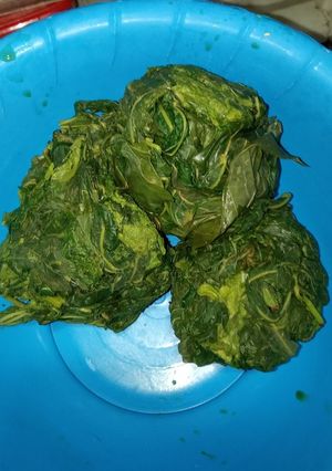 Foto resep Rebus daun singkong