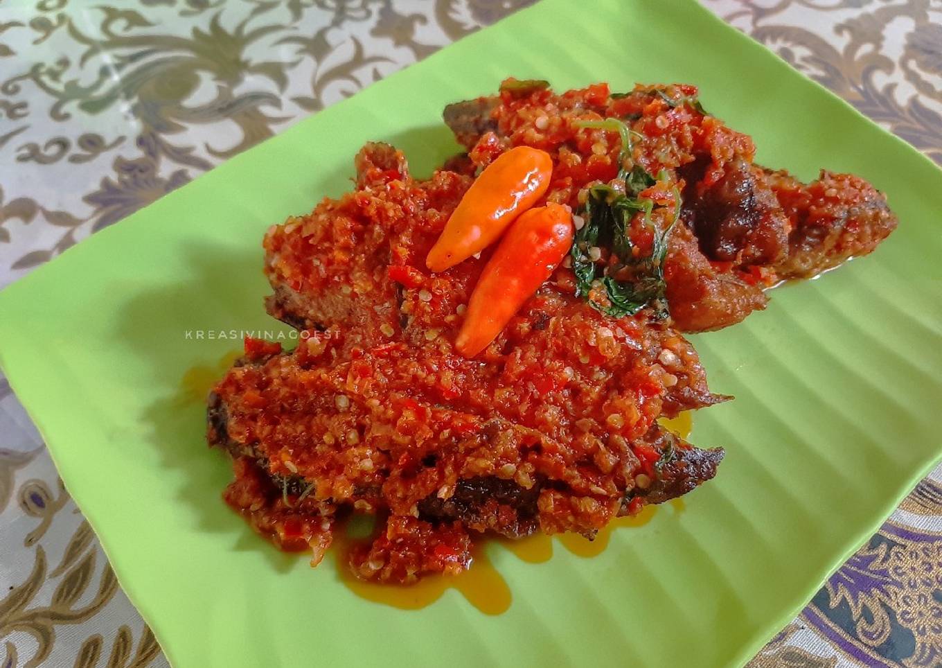 Lele Masak Sambal