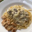 Spaghetti Mushroom Sauce (Saus Jamur)