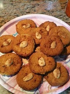Una foto de Galletas almendra sin gluten