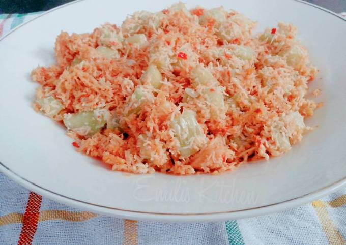 Resep Cah Mentimun Urap Mentimun Oleh Emili S Kitchen Cookpad