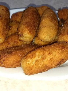 صورة لوصفة اصابع الدجاج والبيشاميل