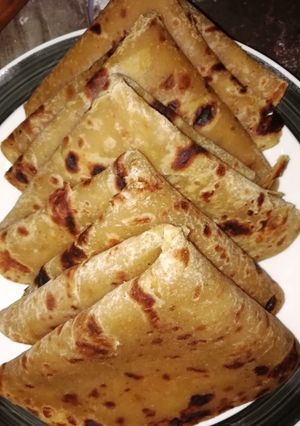 A picture of Soya chapatis#Author marathon.