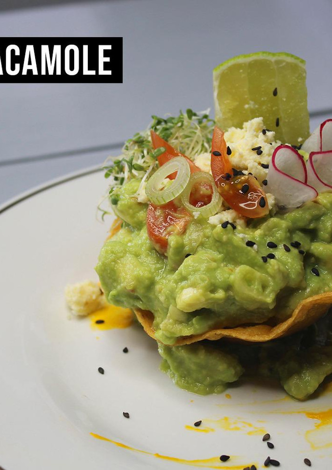 Una foto de Canasta de guacamole