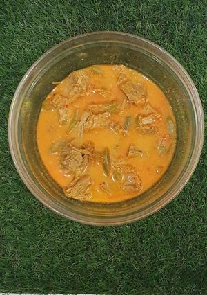 Foto resep Kare Daging Sapi Buncis Pedas