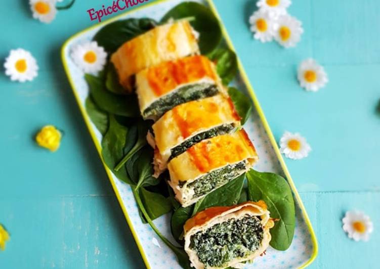 Wraps chaud epinards, blettes et ricotta