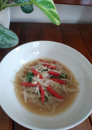 Foto resep 266. Tumis Jamur Enoki