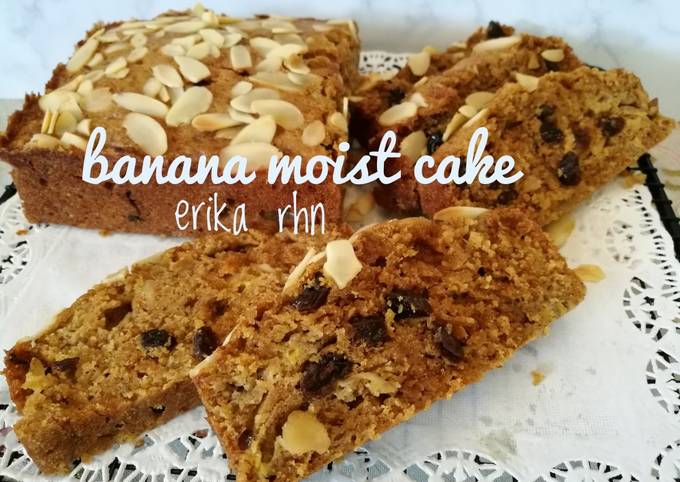 Resep Banana moist cake, Menggugah Selera
