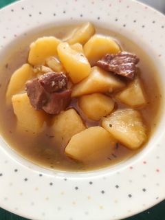 Una foto de Caldillo de Patatas o Mojete