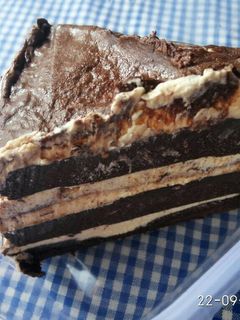 Foto resep Brownis flourless with Ganache Keto #ketopad