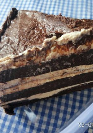 Foto resep Brownis flourless with Ganache Keto #ketopad