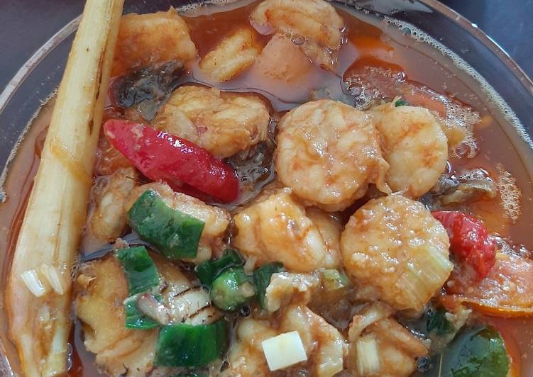 Resep Udang asam manis ala ndeso, Bikin Ngiler