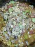 Oseng" jaking tempet (jamur kancing tempe pette)