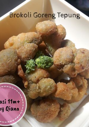 Foto resep Cemilan Mpasi 11m+ Brokoli Goreng Tepung