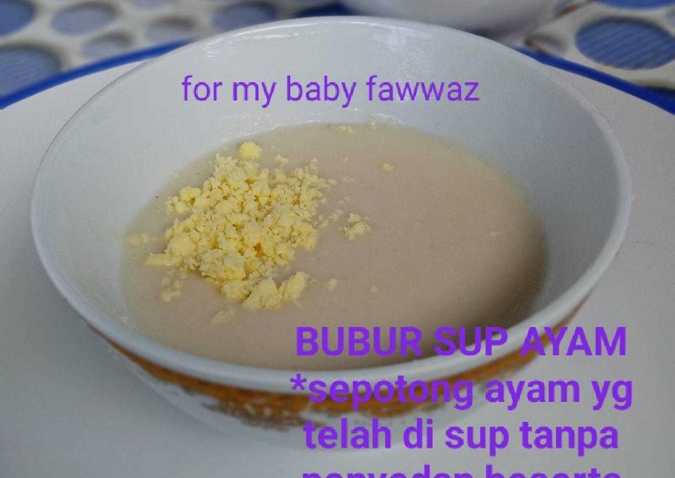 MPASi sup ayam