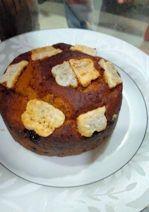 A picture of Allahabadi Christmas Cake.