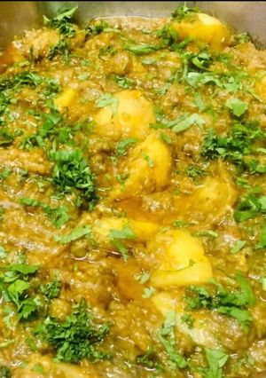 A picture of Alu baigan.
