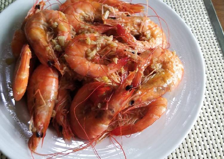 Simple Way to Make Speedy Garlic butter shrimp