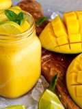 Larissa’s Fresh Tumeric And Mango Lassi (Smoothie)