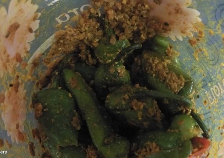 Steps to Prepare Speedy Green chilli pickle