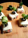 Carrot and cucumber bread rolls