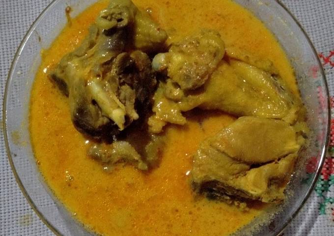 Opor Ayam versi Pedas