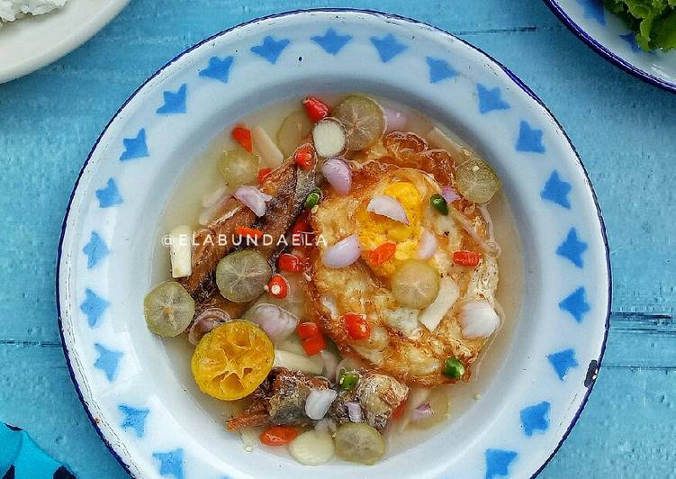 Kiat-kiat memasak Cacapan Iwak Karing Ceplok Belimbing Wuluh gurih