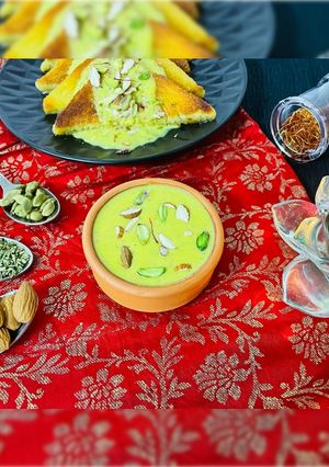 A picture of Almond Rabri.