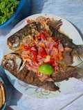Pecak ikan bawal