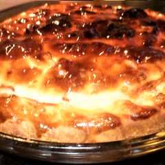 A picture of Tarta de salsa blanca y choclo.