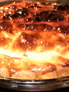 Una foto de Tarta de salsa blanca y choclo