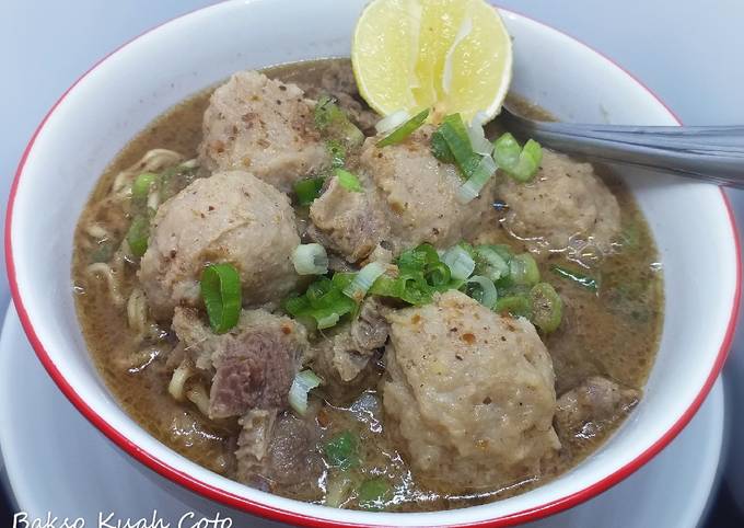 Bagaimana Membuat 🥣 Bakso Kuah Coto Makassar 🥣 yang Menggugah Selera