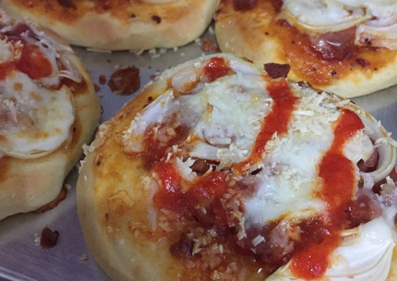 Pizza bread đempuk yuummiiđ¤¤