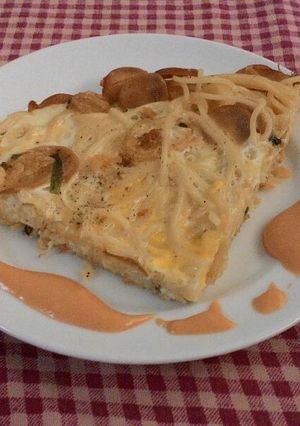 Foto resep Fritata spaghetti