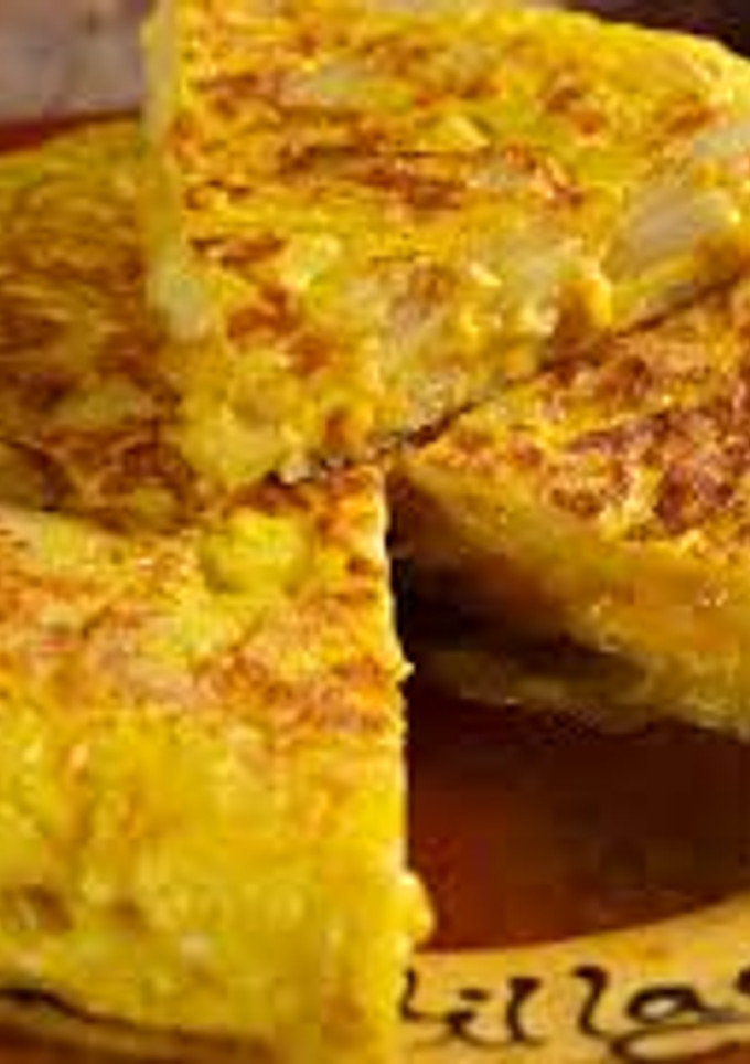 Una foto de Tortilla española con cebolla