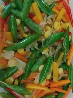 Foto resep Tumis buncis jagung manis