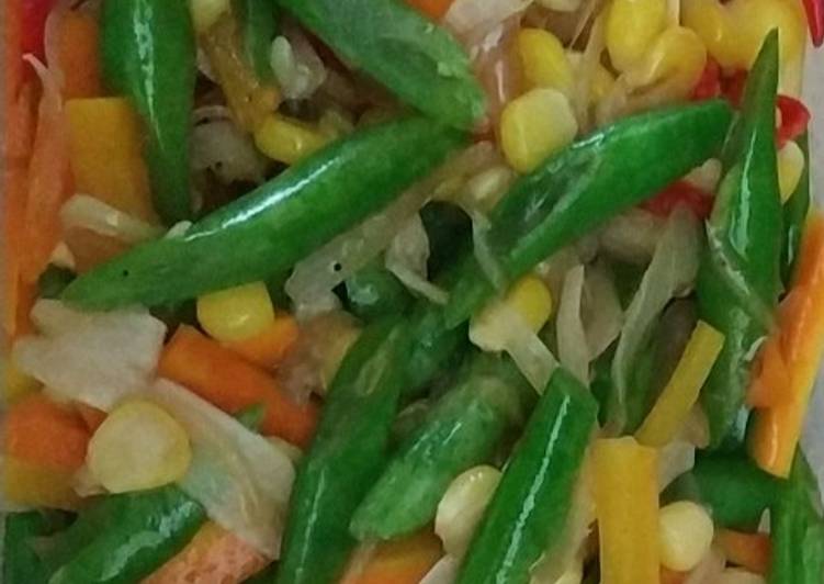 Cara memasak Tumis buncis jagung manis Lezat