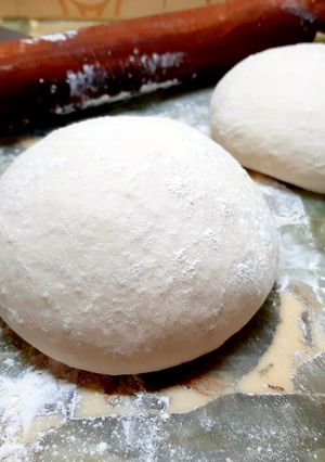 Una foto de Masa de pizza 🍕 casera