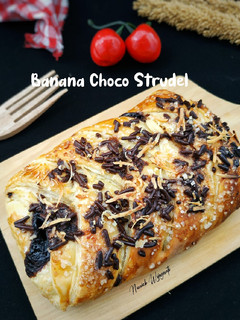Foto resep Banana Choco Strudel